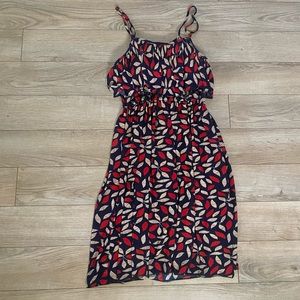 Leaf Print Dress
